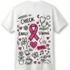 Camiseta cancer mama Camiseta solidaria edición contra el cáncer de mama - Alubio